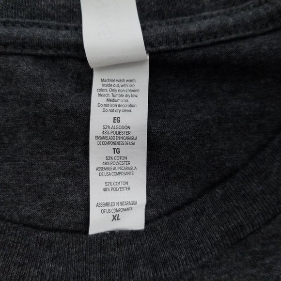 Bella Canvas Stay Weird T Shirt Size Large Gray - Picture 5 of 6